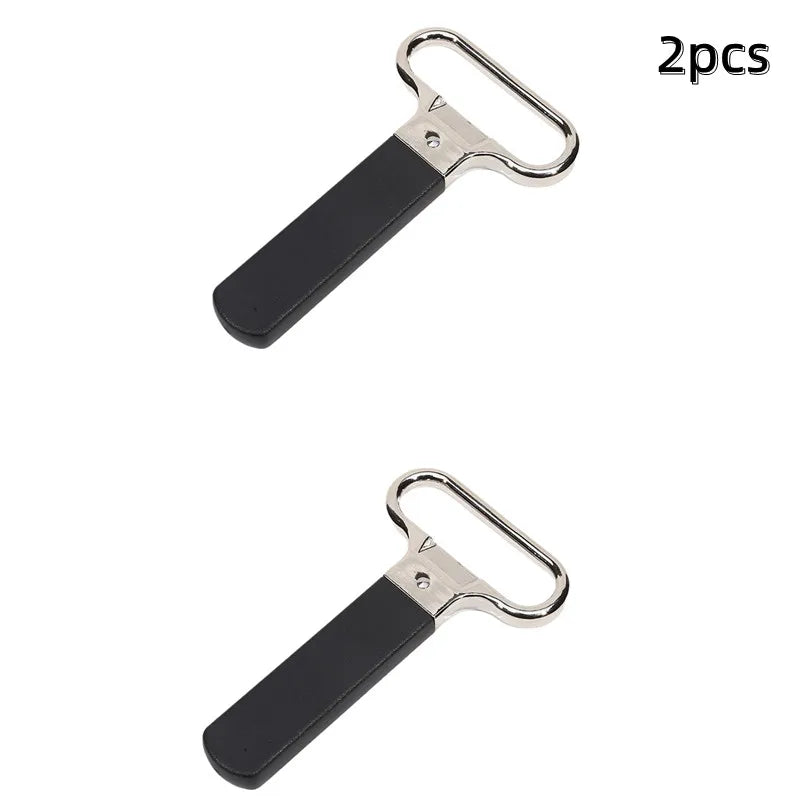 Stainless Steel Wine Bottle Opener & Corkscrew Set