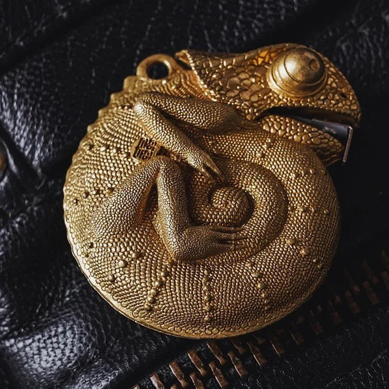 Brass Animal Foot Keychain Tape Measure | 2M Alloy Tool Keychain Tape Measure Peaceful Pleasures Health and Wellness