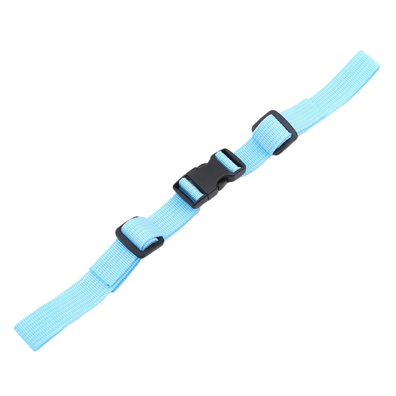 Adjustable Children's Outdoor Backpack Shoulder Strap Fixed Belt Strap Non-slip Pull Belt Durable Chest Strap Bag Accessories Peaceful Pleasures Health and Wellness 3pcs Sky blue
