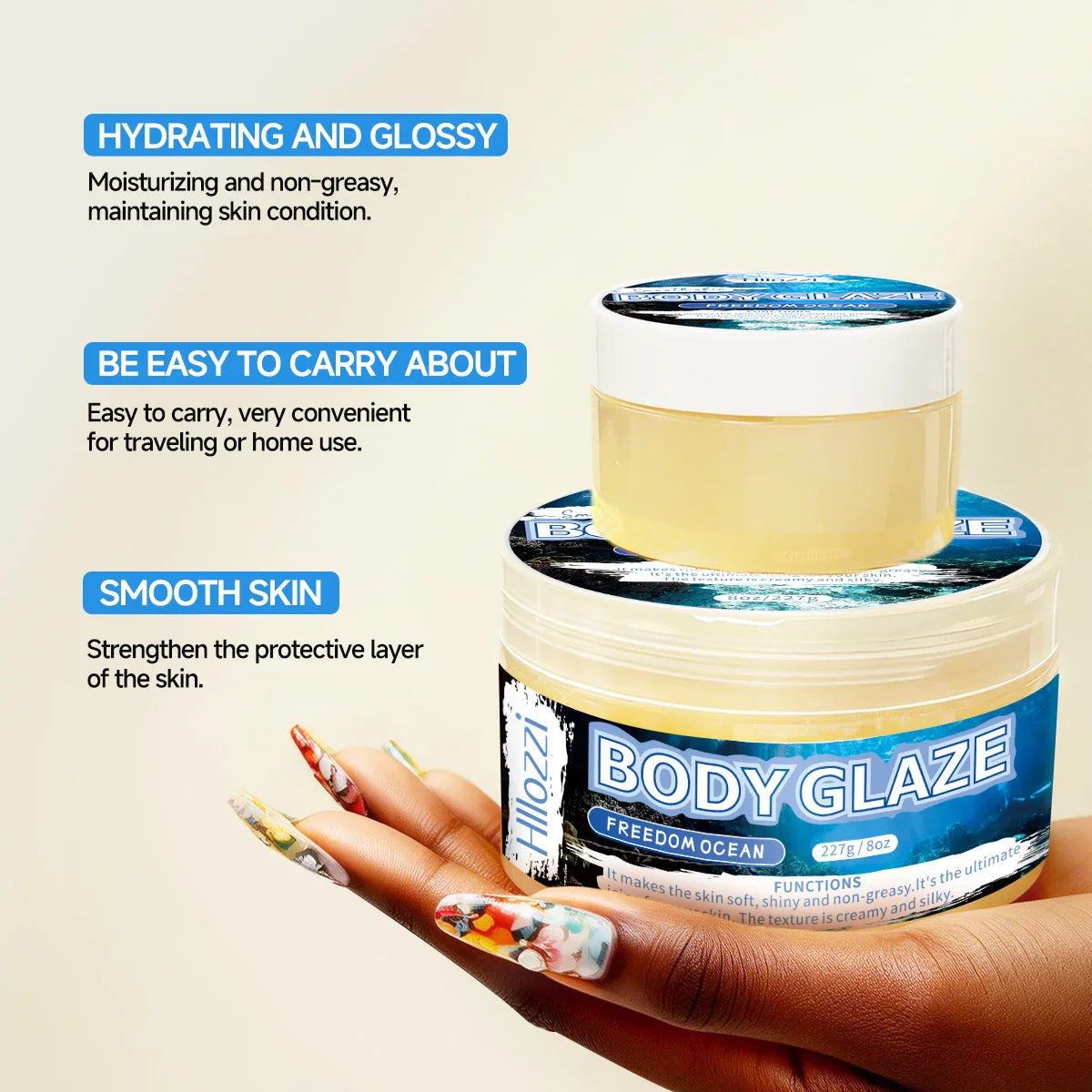 Body Glaze Cream – Moisturize, Brighten & Even Skin Tone