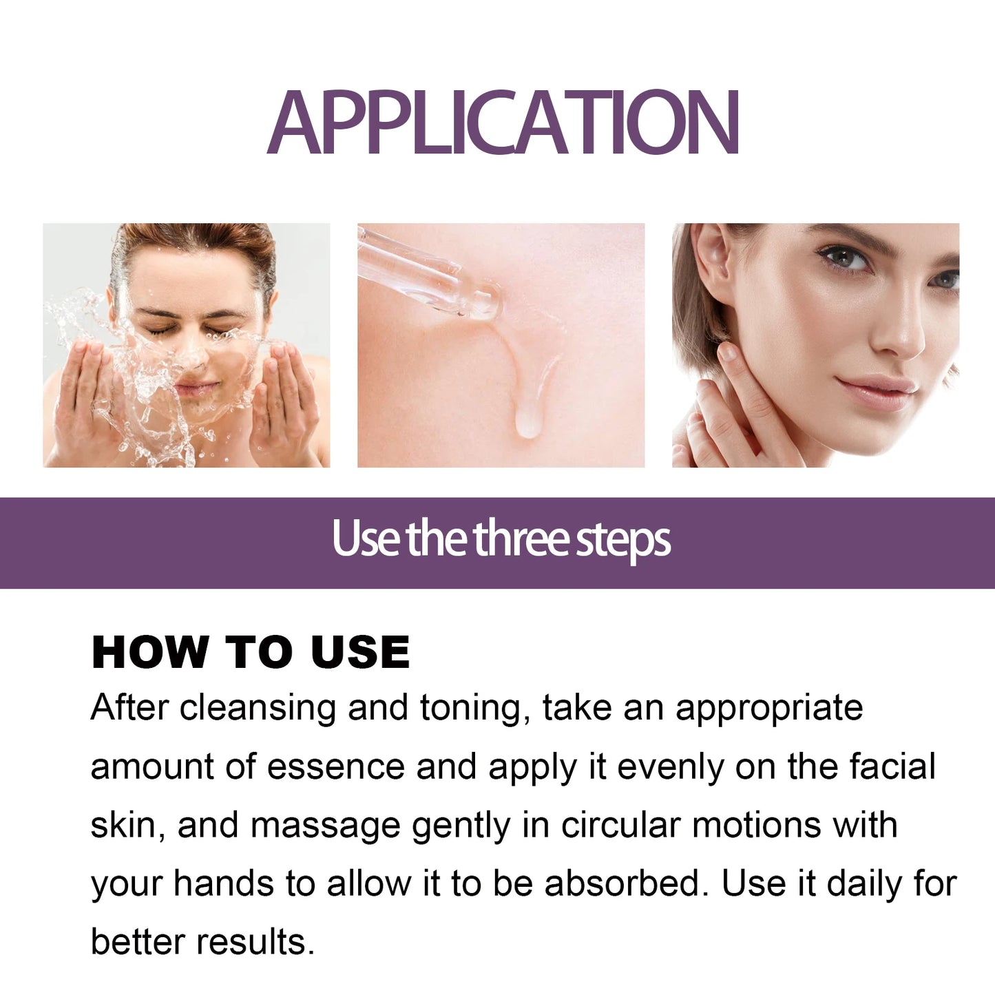 Hyaluronic Acid Firming Essence Shrink Pores Even Skin Tone Reduce Fine Lines Repair Barriers Deep Moisturizing Facial Serum Peaceful Pleasures Health and Wellness