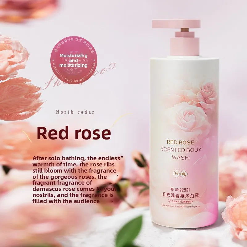 Floral Body Wash 800ml – Rose & Cherry Blossom Shower Gel