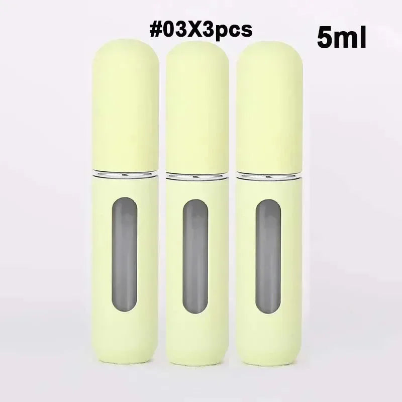 5ml Mini Refillable Perfume Atomizer Spray Bottles for Travel