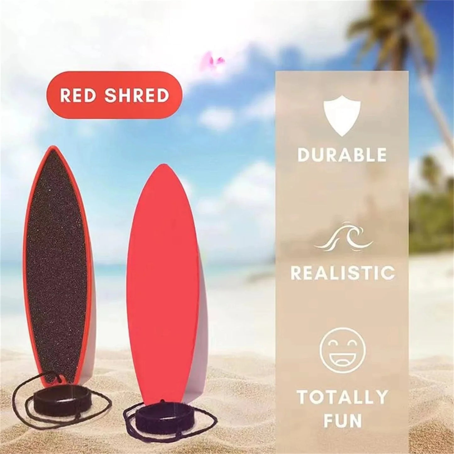 10-Pack Mini Finger Surfboards – Novelty Toy Gift Set for Kids