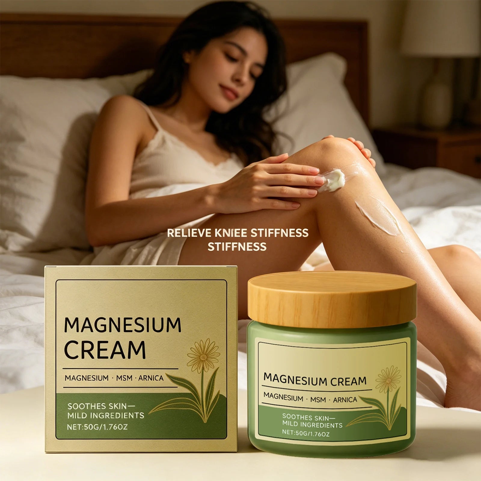 Natural Soothing Body Lotion Moisturizing Body Massage Relieving Muscle Soreness & Joint Tension Fast-Absorbing Body Care Cream Peaceful Pleasures Health and Wellness