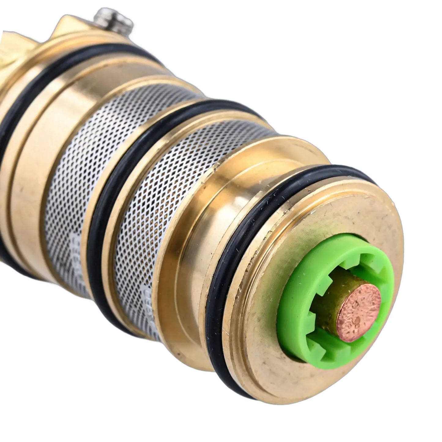Solid Brass Thermostatic Mixing Valve | Safety Override Knob