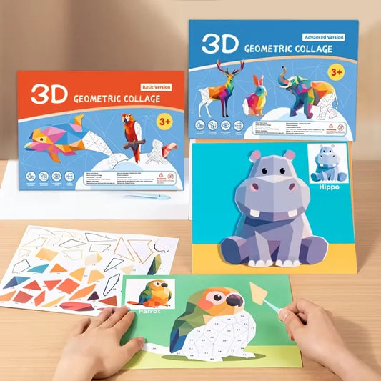 DIY Sticker Puzzle Painting Book-educational Activity Book For&kid Peaceful Pleasures Health and Wellness