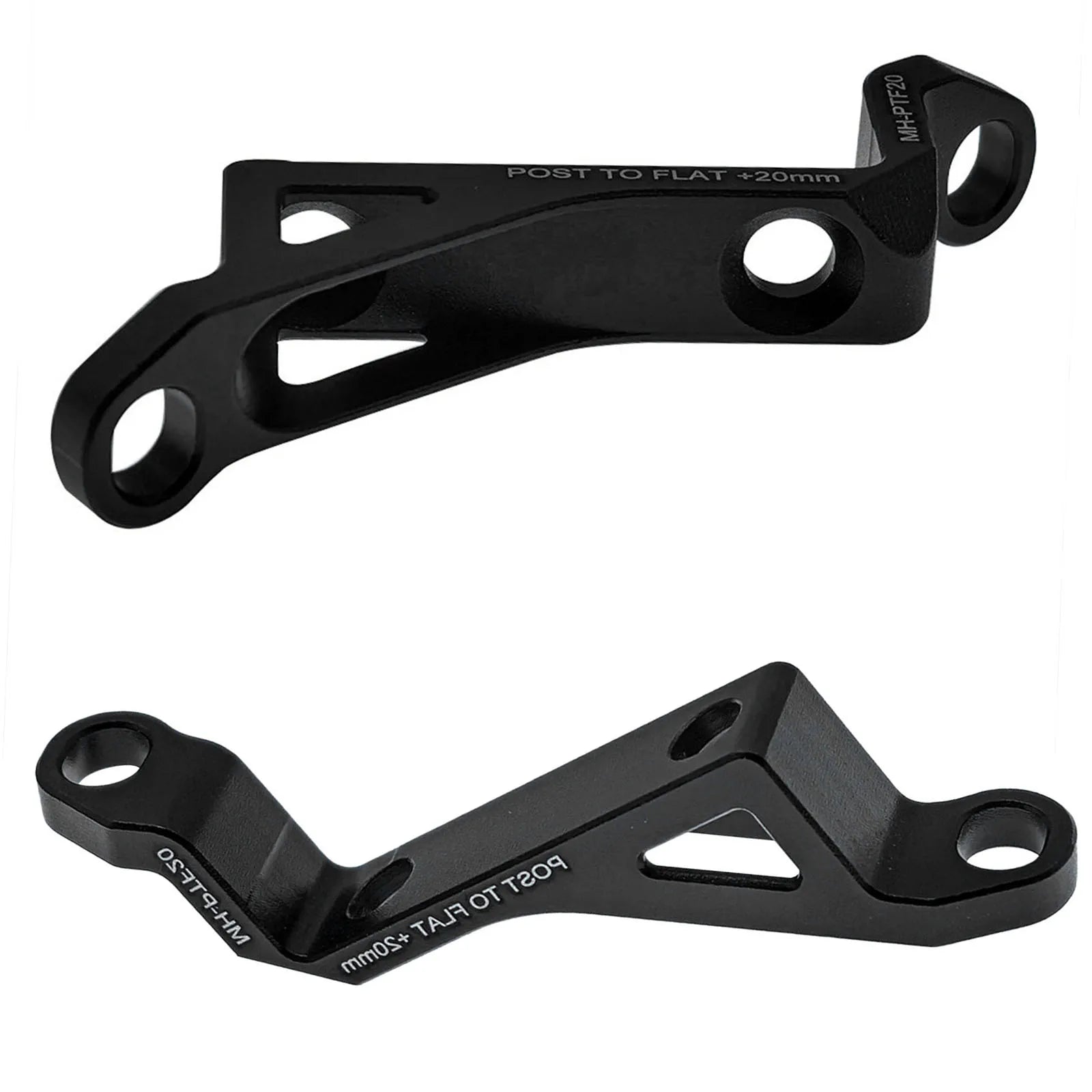 Post Mount To Flat Mount Brake Adapter PM To FM Disc Brake Bracket Converter 140mm / 160mm Aluminum Alloy Bike Accessories Peaceful Pleasures Health and Wellness