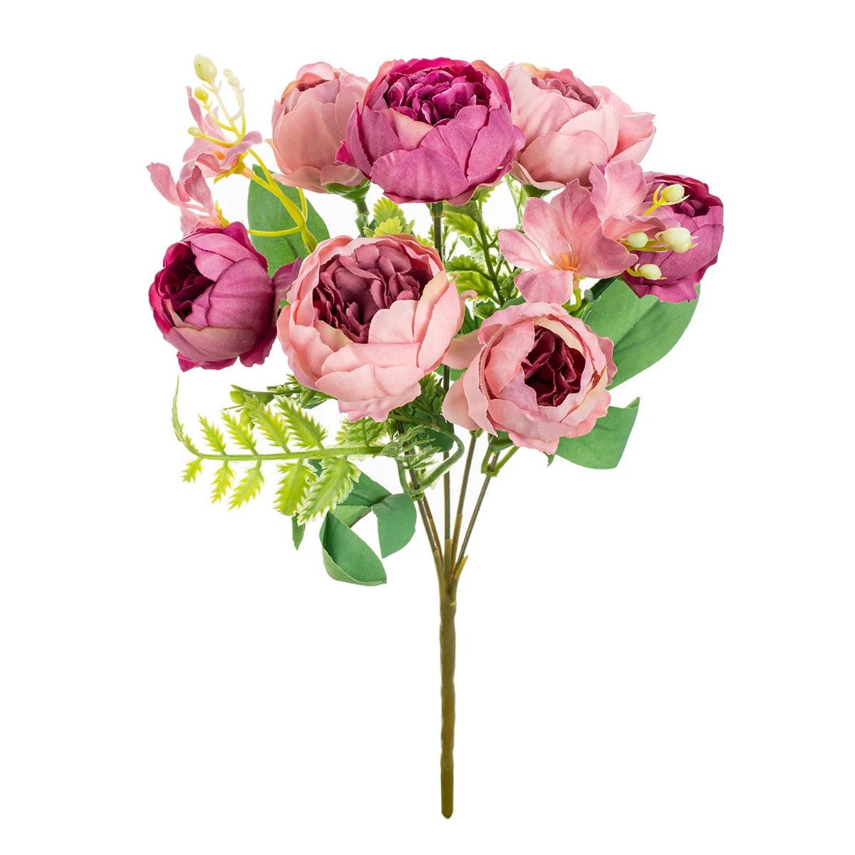 Artificial Silk Peony Rose Bouquet – Wedding & Home Decor