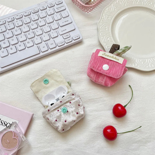 Cute Design Suitable Apple Airpods Headphone Bag Storage Wireless Peaceful Pleasures Health and Wellness