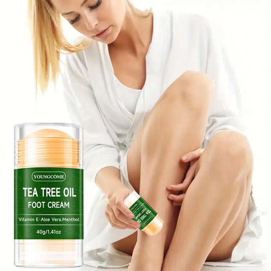 Tea Tree Oil Foot Cream – Moisturizing Foot & Hand Care 40g Foot & Hand Cream Oasis Select