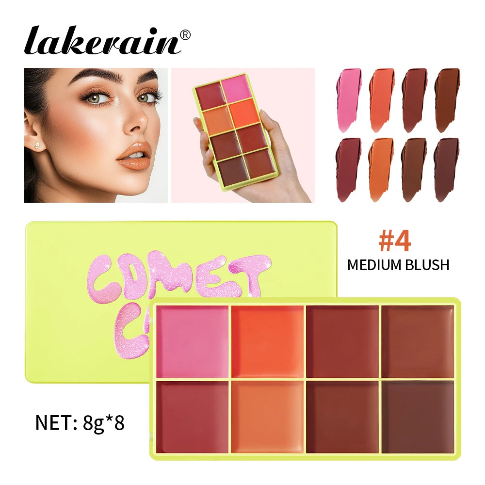 5Pcs Face Makeup Kit Concealer Palette Eyeshadow Palette Highlighter Contour Lip Gloss All In One Makeup Set For Daily & Party Peaceful Pleasures Health and Wellness