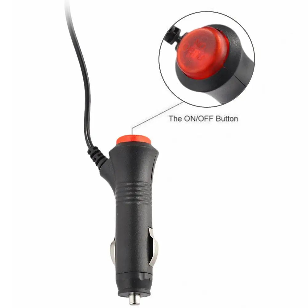 Car Cigarette Lighter Socket Splitter Plug Universal Adapter Off Adapter Power Connector Power Charger On Switch 12V 24V Peaceful Pleasures Health and Wellness