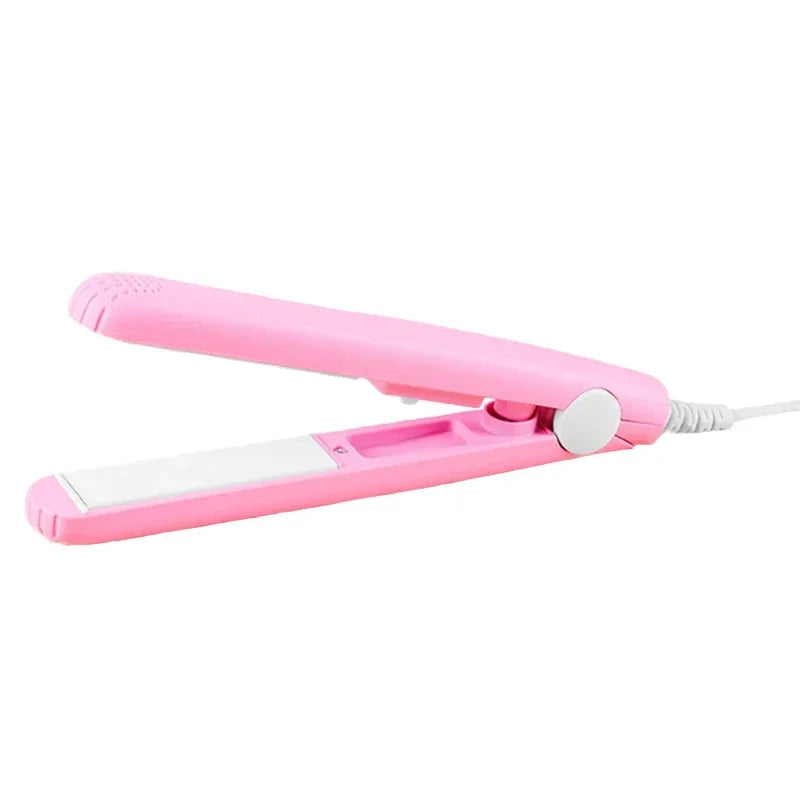 Mini Curling Iron – Pink Ionic Tourmaline Ceramic Hair Styler