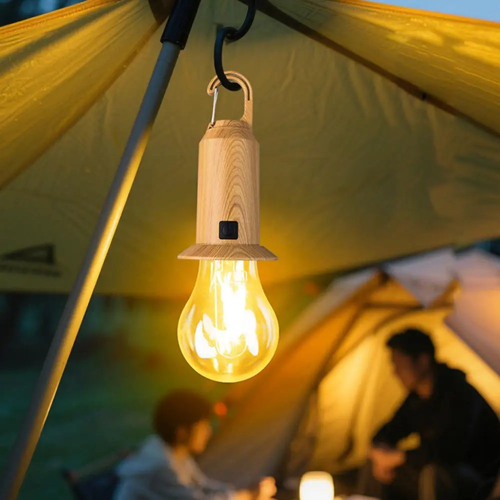 Solar USB LED Camping Lantern | Warm Light, Remote & IP65