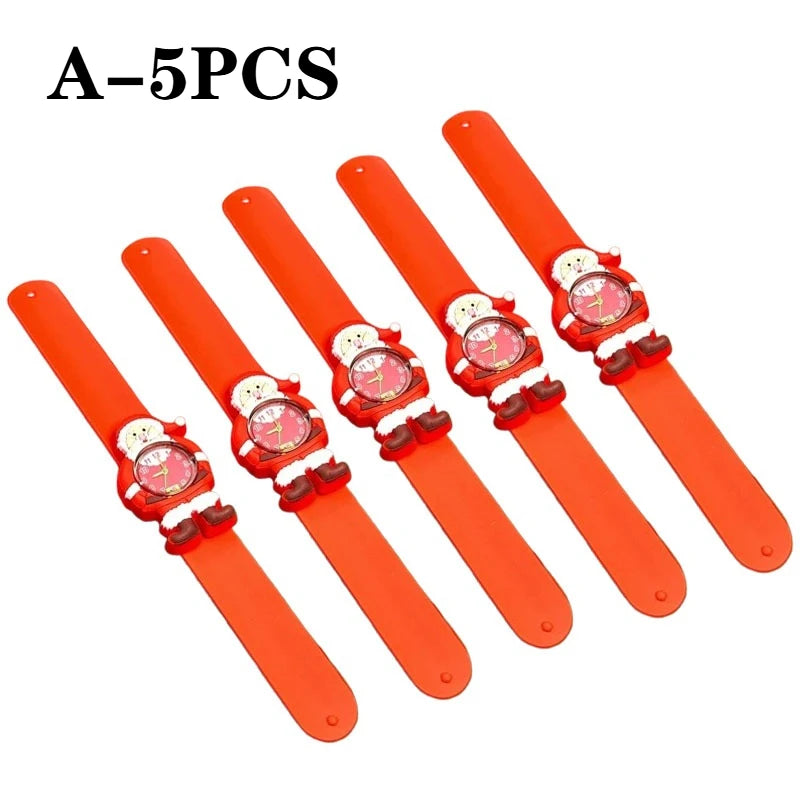 Kids Christmas Cartoon Watch | Birthday Class Gift, 1–10 Pack