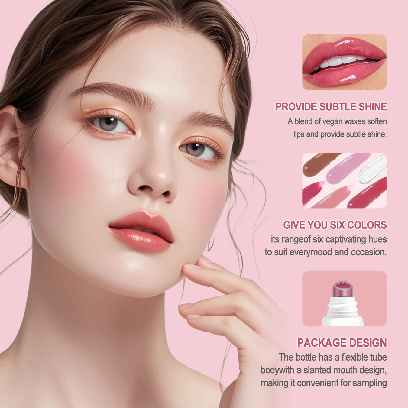 30-piece MISS FACTORX Hyaluronic Acid and Collagen Infused Lipstick - Deep Moisturizing, Long-lasting Lip Color, the perfect gif Peaceful Pleasures Health and Wellness
