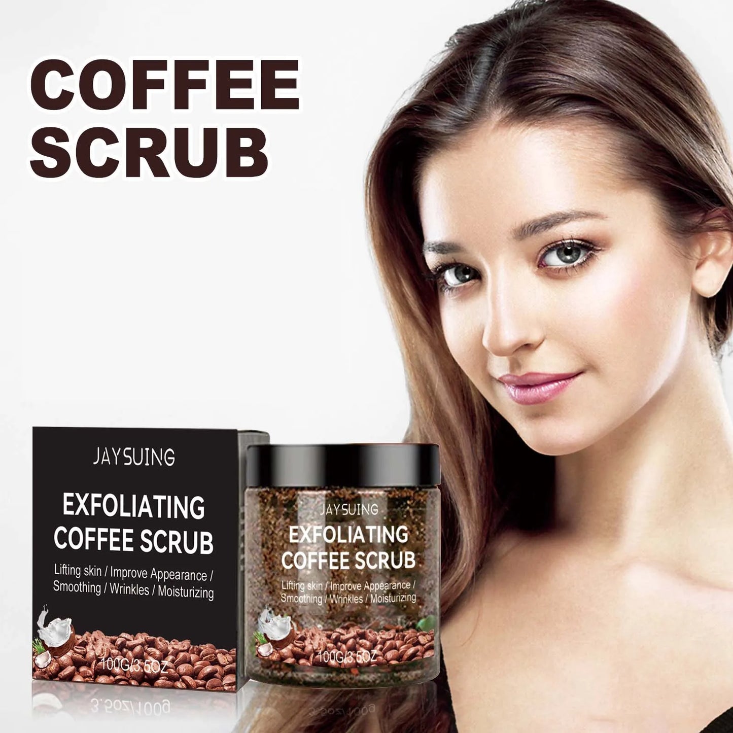 Coffee Scrub Body Exfoliating & Moisturizing Cream Peaceful Pleasures Health and Wellness
