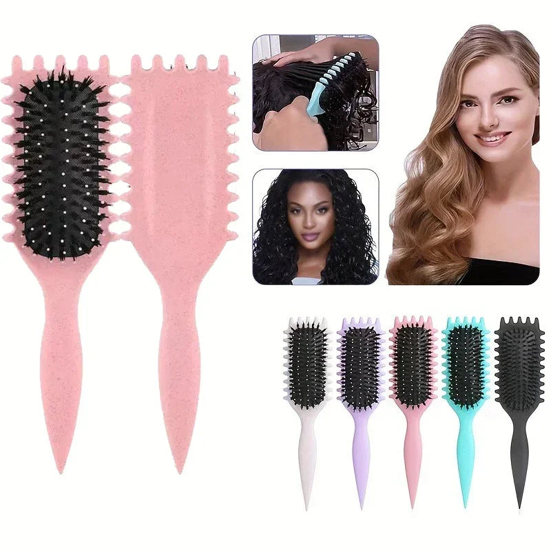 Curling Hair Styling Brush for Men & Women – Salon Quality Peaceful Pleasures Health and Wellness