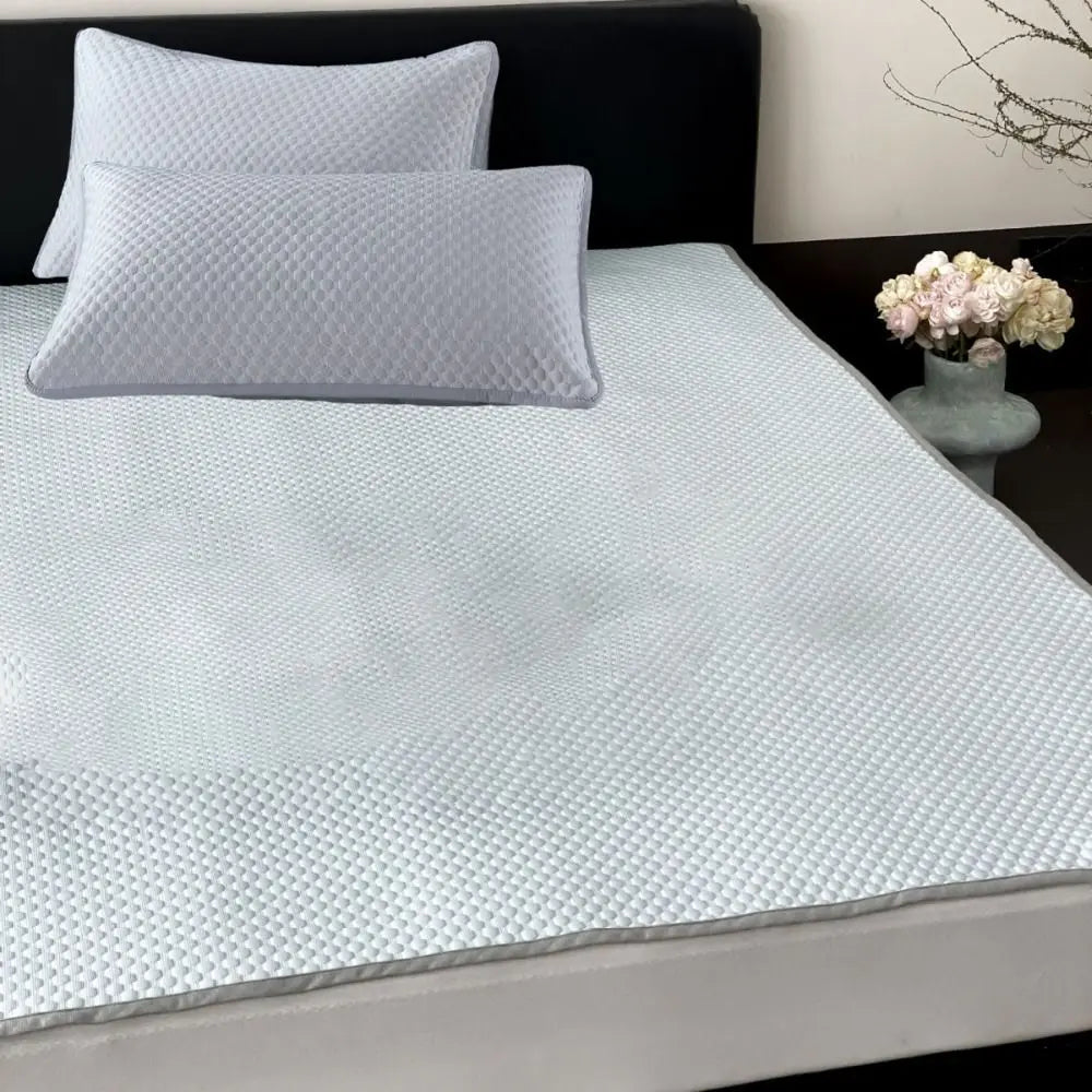 2-Pack Cooling Ice Bean Pillowcases | Breathable Summer Covers