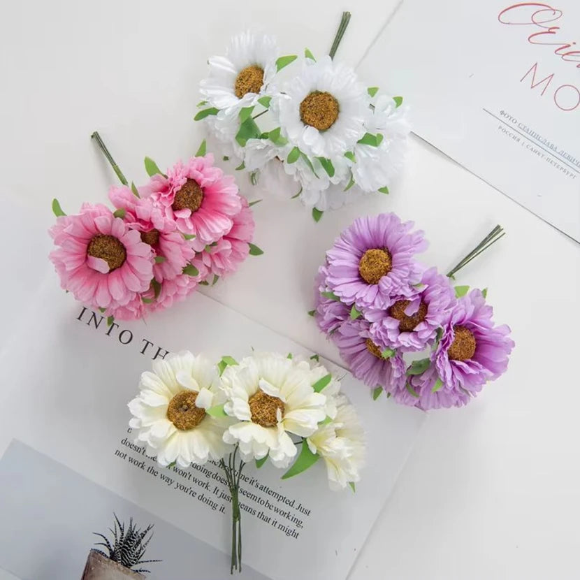 Silk Daisy Artificial Flowers – Wedding, Home & DIY Decor