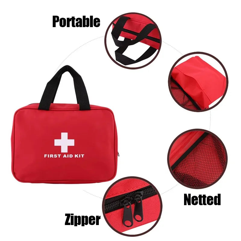 Complete First Aid Kit for Home & Outdoor Emergency Prep
