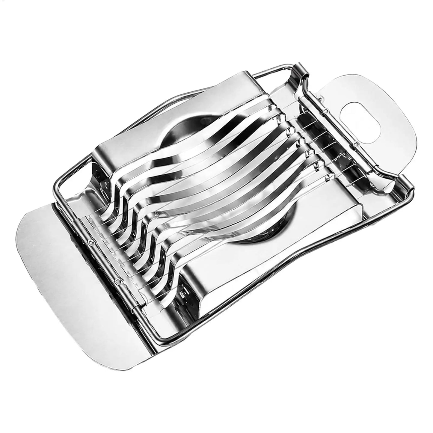 Multipurpose Egg & Fruit Slicer | Stainless Steel Manual Cutter