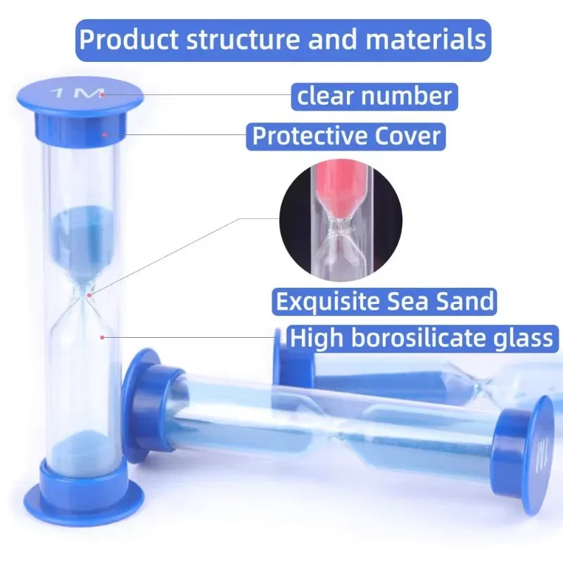 Colorful Sand Timer Hourglass | Décor & Time Management Tool