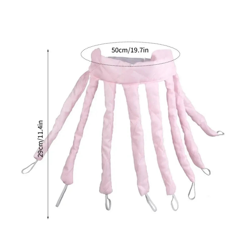 Heatless Curling Rod Headband for Lazy Hair - Silk Ribbon Soft Wave Formers for Sleeping No Heat Curls Peaceful Pleasures Health and Wellness