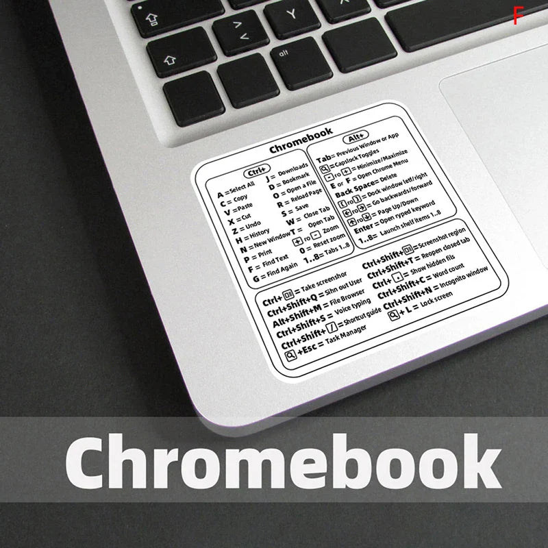 Windows PC Keyboard Shortcut Sticker – 14 Styles | PVC