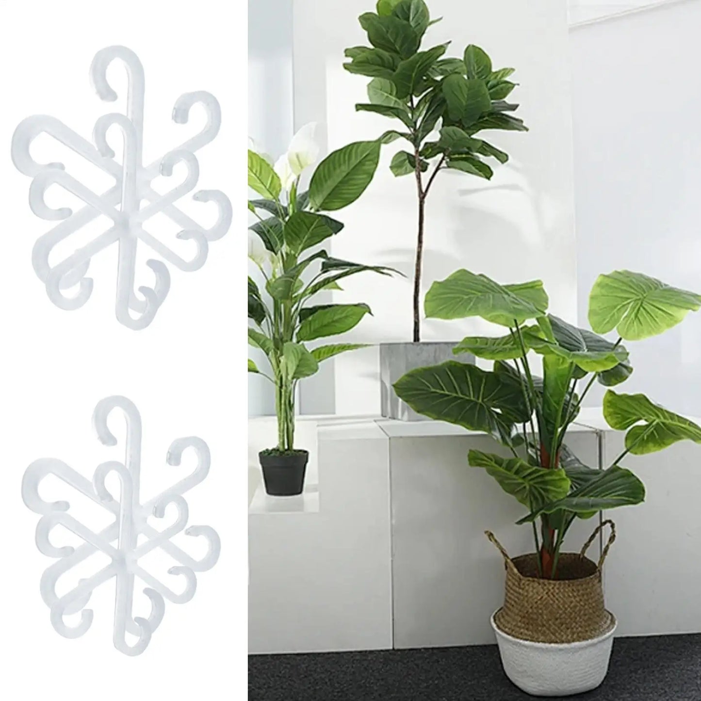 4-Pack Plant Stem Support Rings | Climbing Plant Fixator