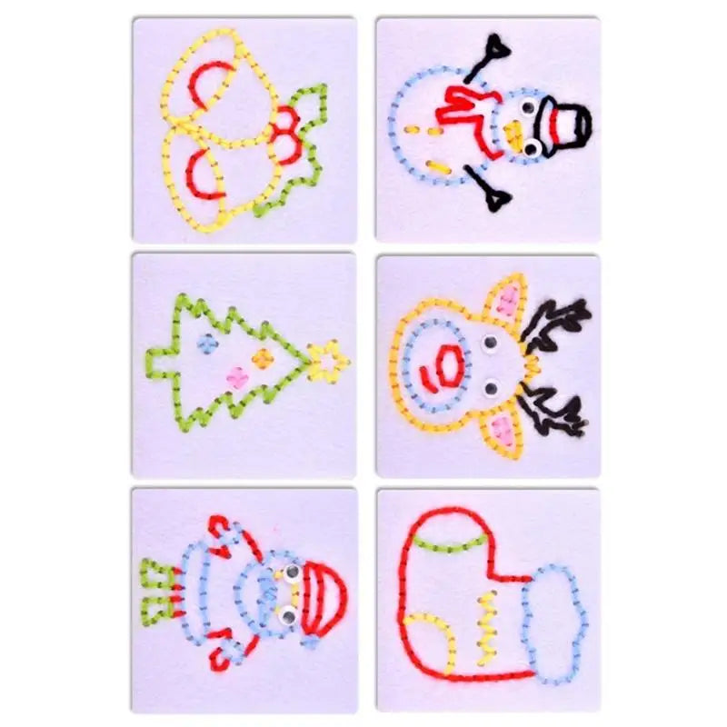Kids Cartoon Sewing Lacing Toy | Fine Motor Skills for Toddlers