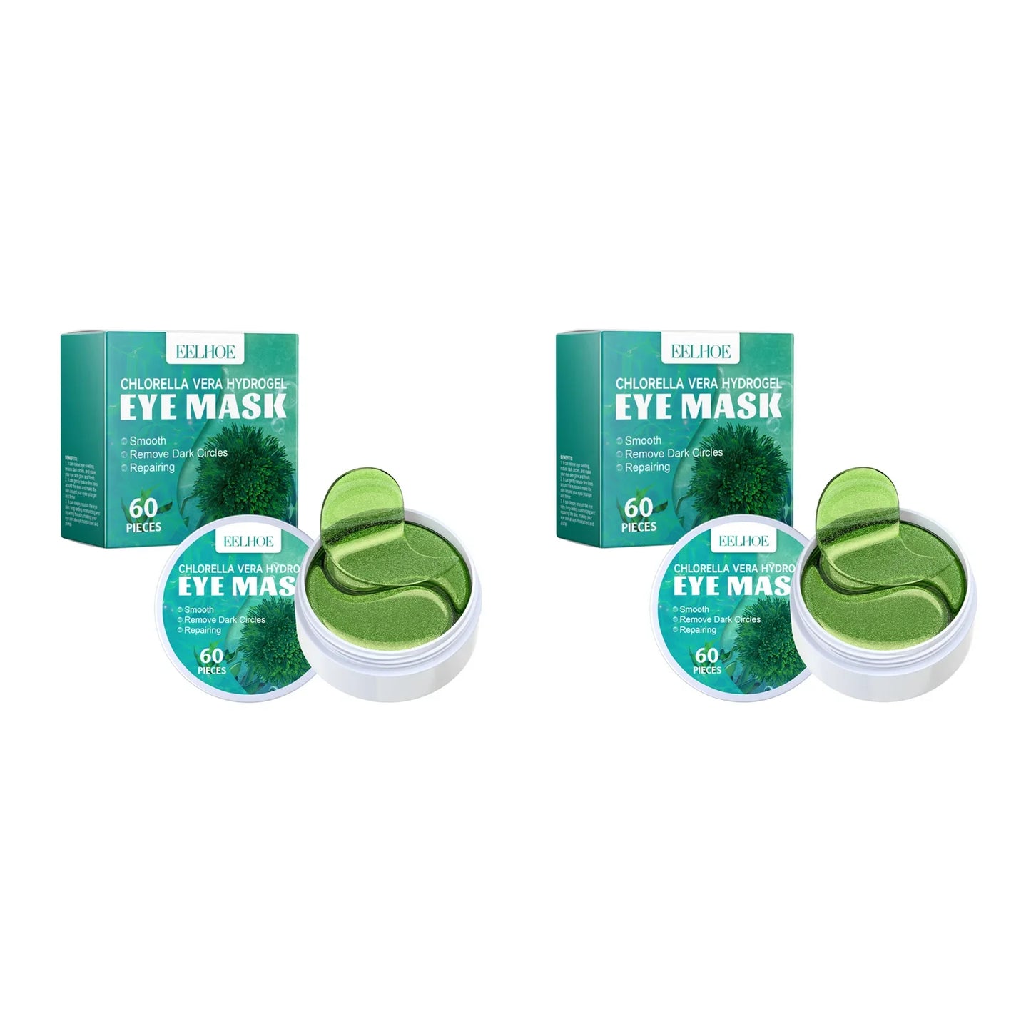 Seaweed Under Eye Patches – Dark Circles & Puffiness, 60pc