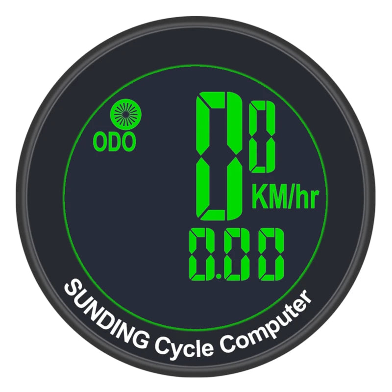 Wireless Bicycle Computer Waterproof Cycling Bike Speedometer Multi-functional Bicycle Odometer for Bike Handlebar and Stem Peaceful Pleasures Health and Wellness