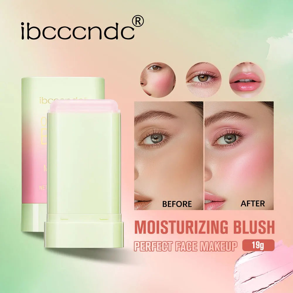 ibcccndc Cream Blush Stick – Cheeks, Eyes & Lips Korean Makeup