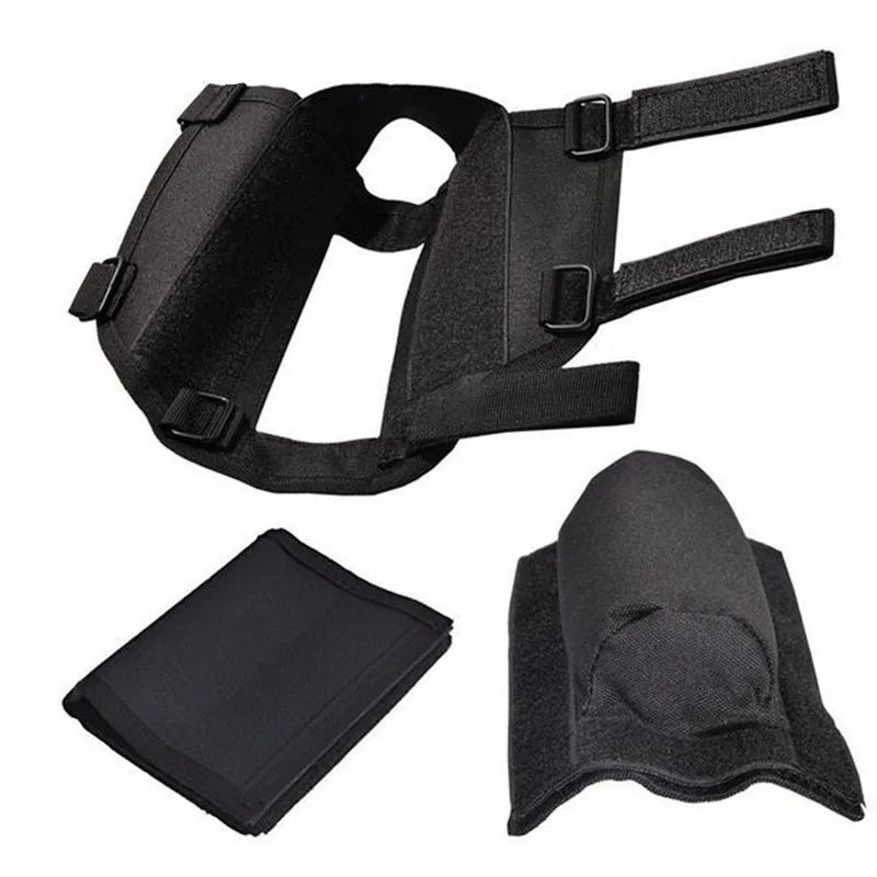 Cartridge Bag Tactical 2-in-1 gun holderTactical Buttstock Shotgun Rifle Stock Ammo Portable Pouch Molle Cartridge Holder Gun Peaceful Pleasures Health and Wellness