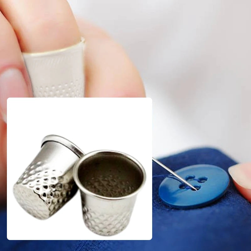 Thimbles Tailor Sewing Tool Metal Finger Protector Tools Sewing Accessories for DIY Craft Special Sewing Tools Peaceful Pleasures Health and Wellness