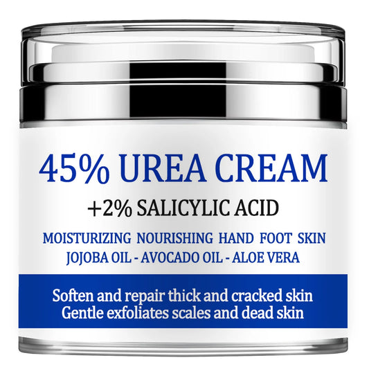 Urea Cream 42%, Foot Cream For Dry Cracked Heels, Urea Cream 42 Percent For Feet, Moisturizing & Exfoliating Foot Cream With 2% Peaceful Pleasures Health and Wellness 30G