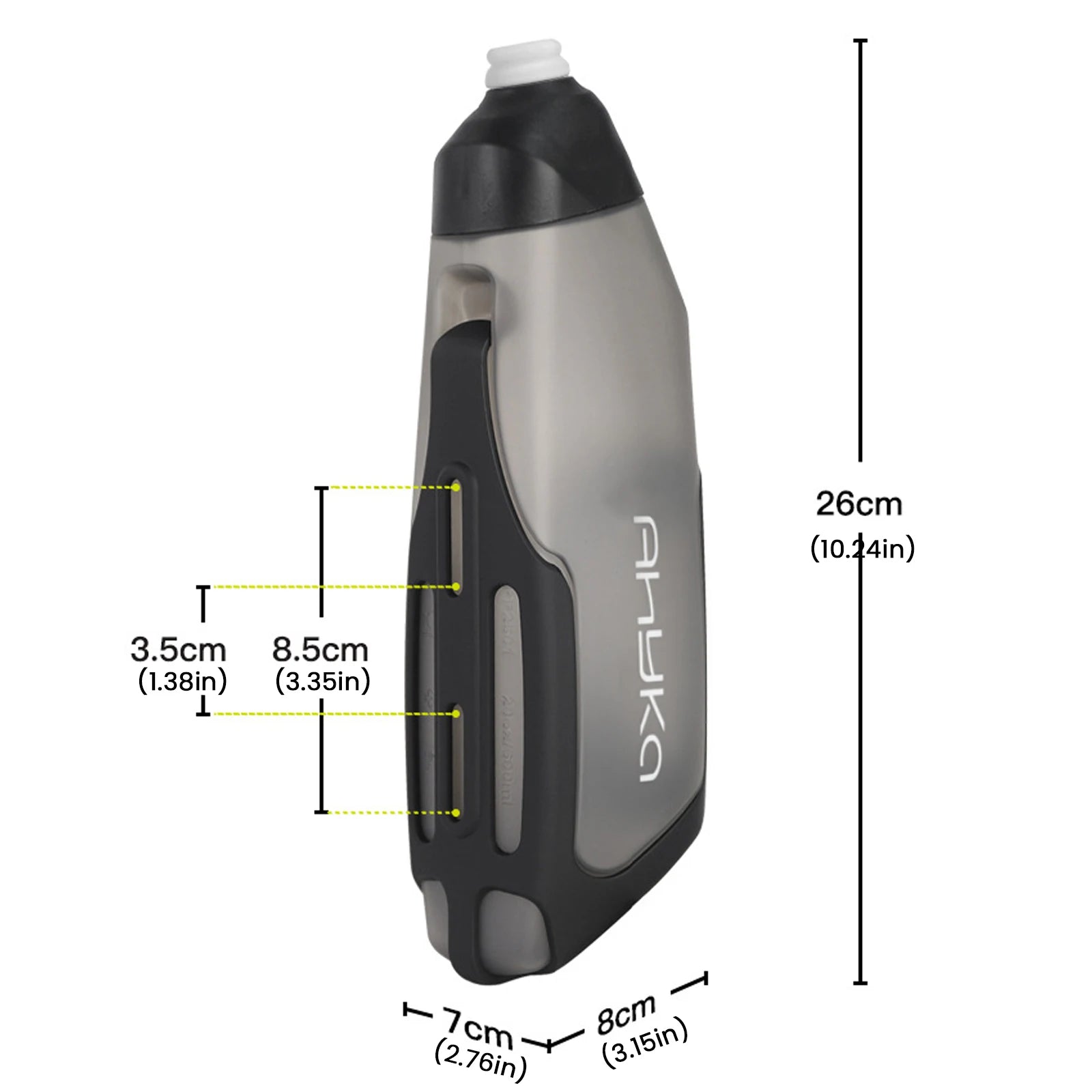 600ml Aero Water Bottle & Cage Road/Triathlon Bike Aerodynamic Bottle Food-Grade PP Airflow Design Large Capacity Biking Kettle Peaceful Pleasures Health and Wellness