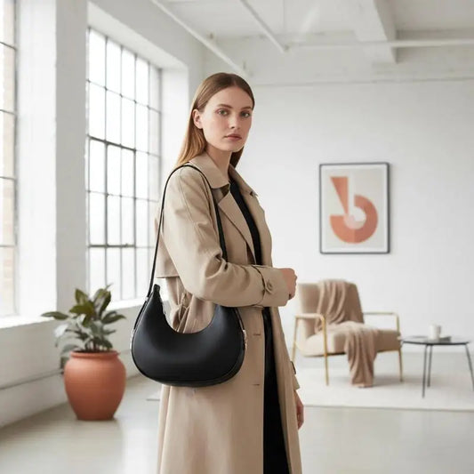 JETTING PU Leather Hobo Shoulder Bag – Women's Small Purse Hobo Shoulder Bag Oasis Select