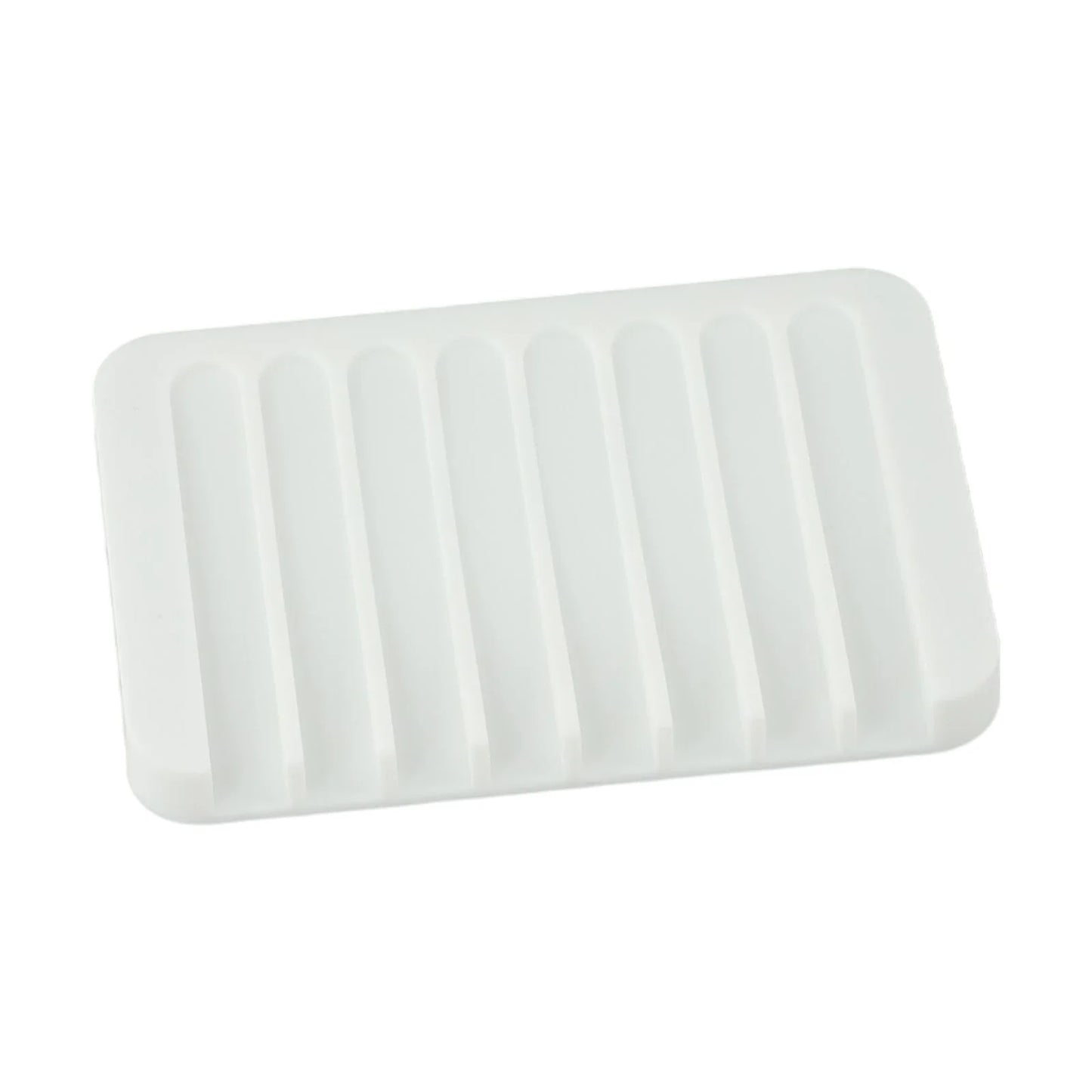 Silicone Self-Draining Soap Dish & Sponge Tray | Kitchen & Bath
