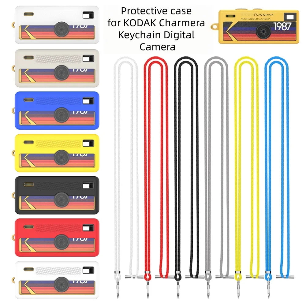 Silicone Case for KODAK Charmera Keychain Camera – Shockproof