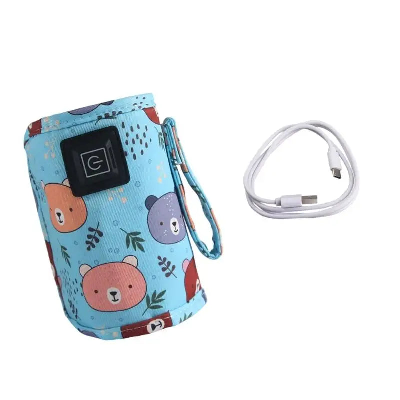 USB Portable Baby Bottle Warmer Bag – 3 Heat Settings