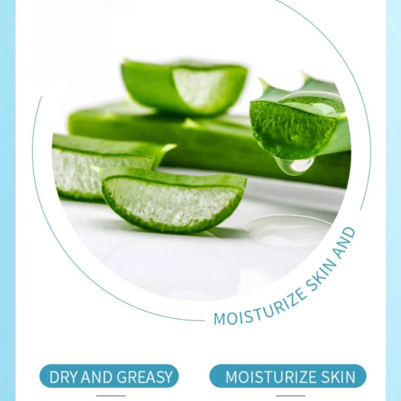 SADOER Aloe Vera Moisturizing Cream 140g – Glycerin, Non-Greasy