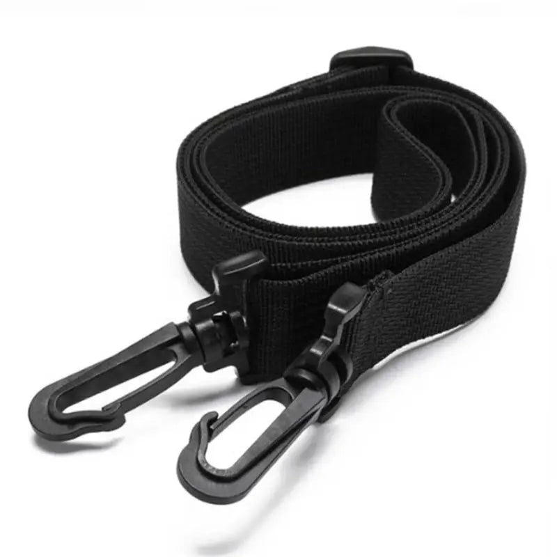 Adjustable Shoulder Strap Detachable Belt Bag Camera Case Luggage Durable Black Strap withCarabiner DIY Carry Handle Replacement Peaceful Pleasures Health and Wellness 10pcs black
