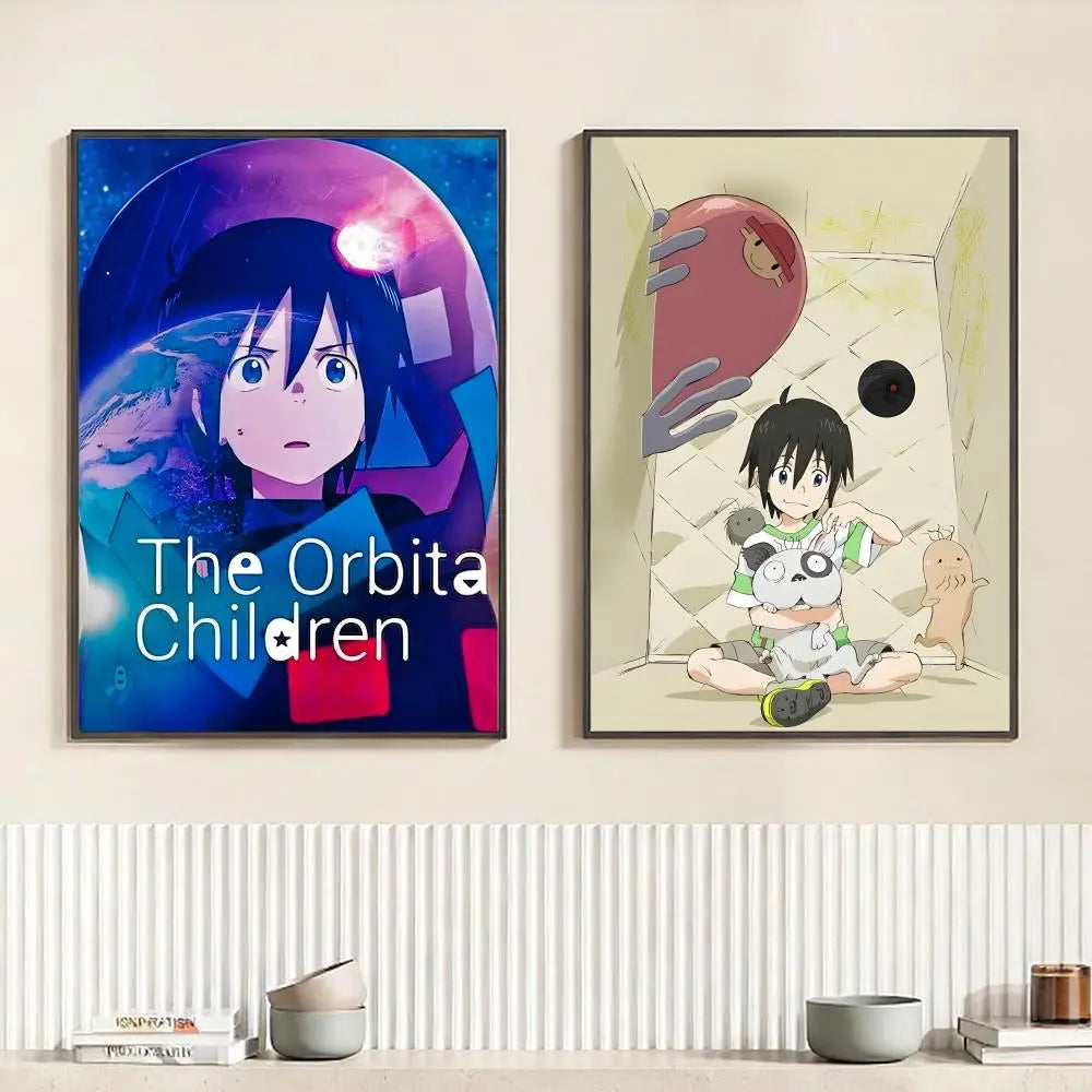 The Orbital Children Anime Poster – HD Waterproof Wall Art Anime Wall Poster Peaceful Pleasures Health and Wellness