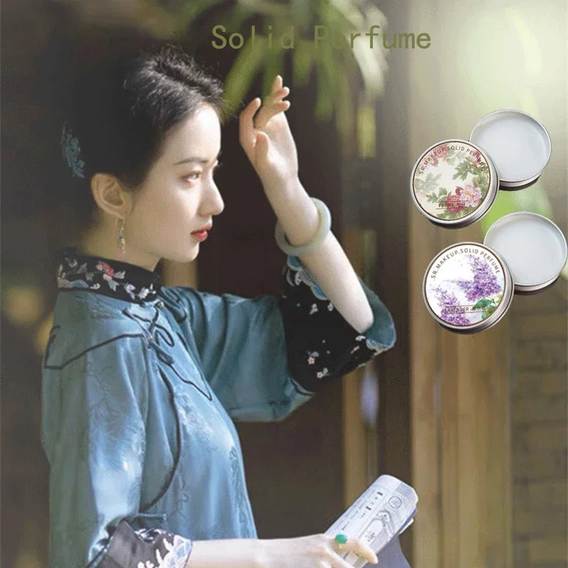 Lavender Solid Perfume Balm – Portable Long-Lasting Fragrance