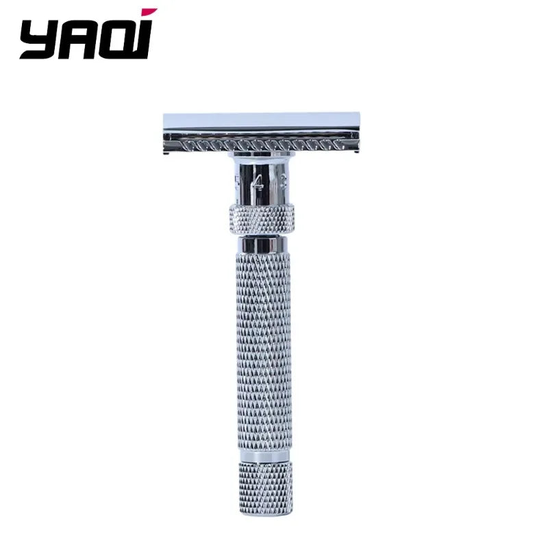 2026 Yaqi Top Selling！Adjustable The Final Cut Chrome Color mens Professional Safety Razor Peaceful Pleasures Health and Wellness RAA2001-C