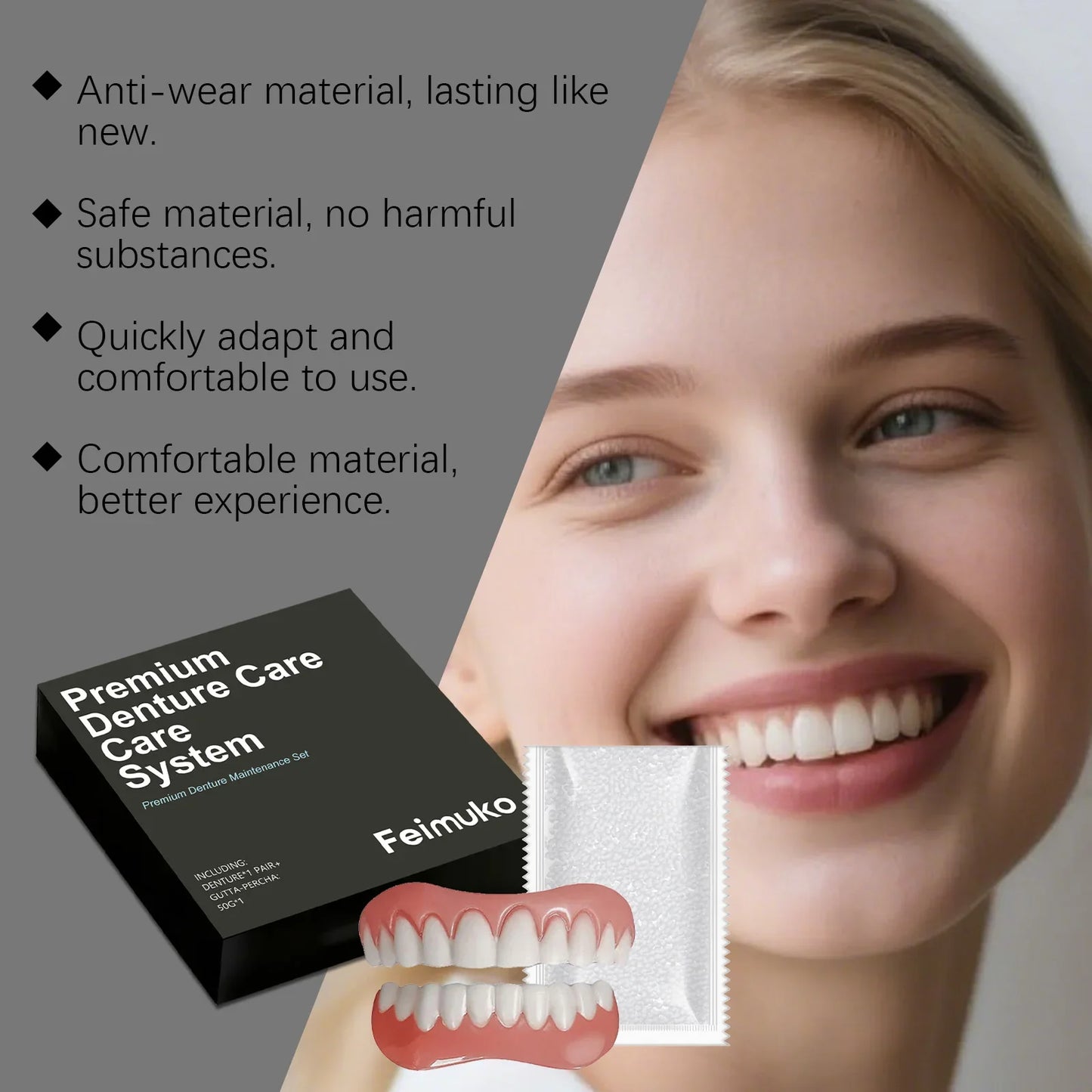 Denture Decoration Set – Natural Fit & Comfortable Novelty