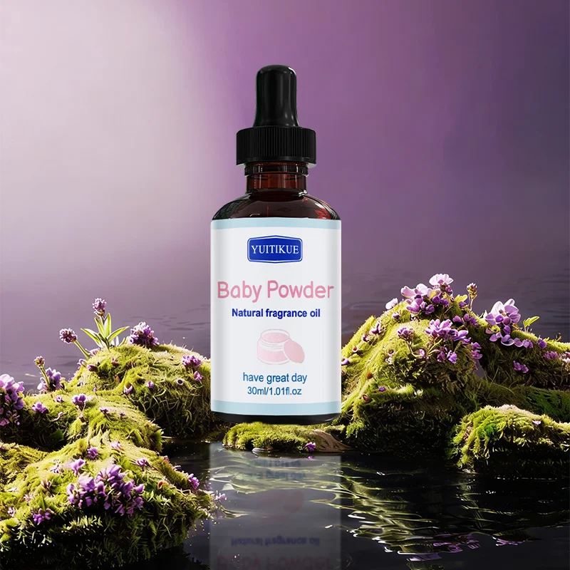 Yuitikue Baby Powder Fragrance Oil, 30ml Natural Scented Essential Oil for Diffuser, Candle Making & Home Aromatherapy Peaceful Pleasures Health and Wellness